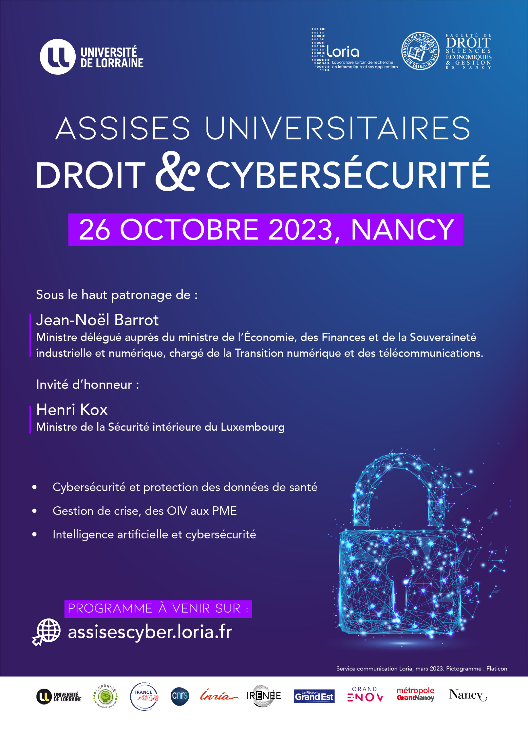  Assises universitaires droit et cybersécurité 